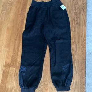 Fleece joggers-Free People (never worn )